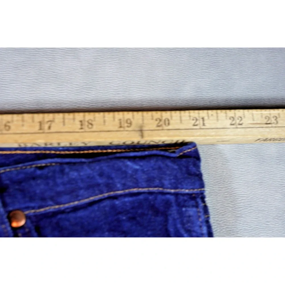 Wrangler 947 STR Indigo Denim Jeans in a Men's 42x34 Western Rodeo